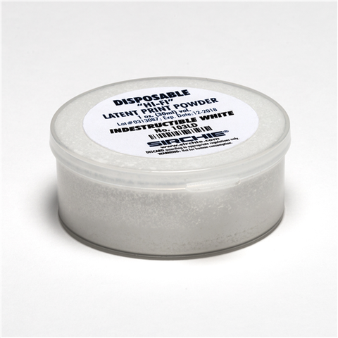 Sirchie - Disposable LP Powder,White,1oz
