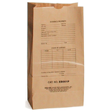 Sirchie - Kraft Evidence Bags, Printed, 7" x 4.5" x 13.75", 100-pack