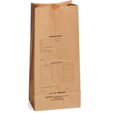Sirchie - Kraft Evidence Bags, Printed, 8" x 5" x 18", 100-pack