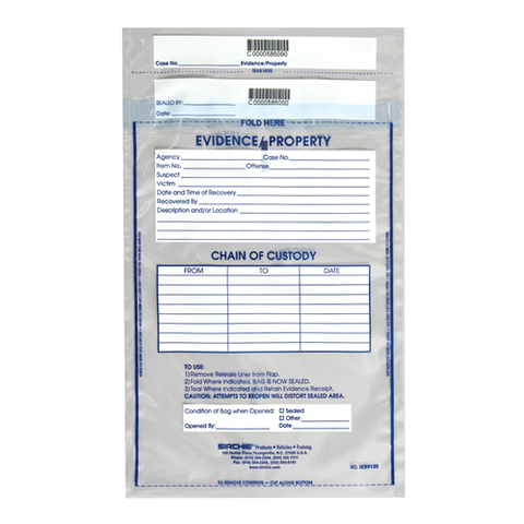 Sirchie - Integrity Evidence Bags, 9x12