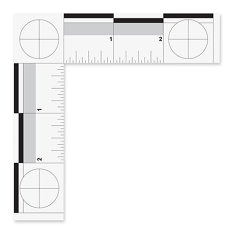 Sirchie - L Shape Photo Scale, standard