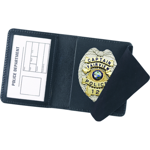 Strong Leather Company - Side Open Badge Case - Duty