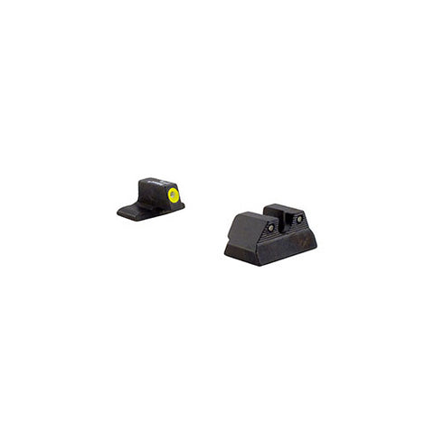 TRIJICON - H&K P2000 HD NIGHT SIGHT SET-YELLOW FRONT OUTLINE