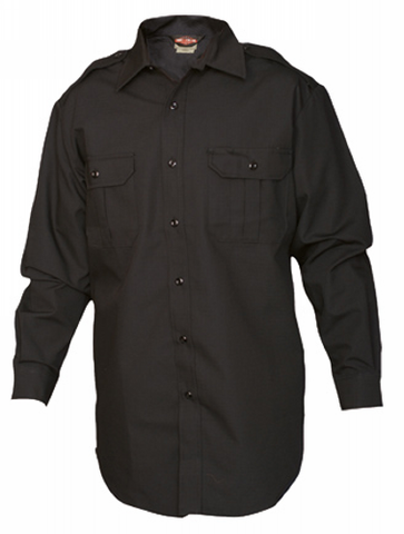 TruSpec - Tactical Dress Shirt Long-Sleeve Black 3XL-Long