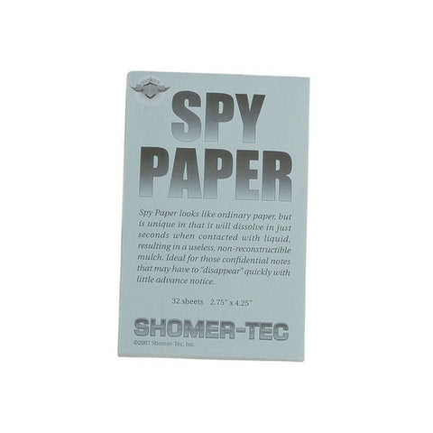 Spy Paper
