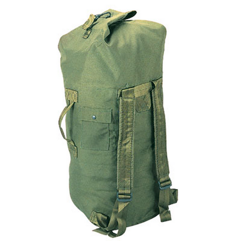 Olive Drab Canvas Top Load Duffle