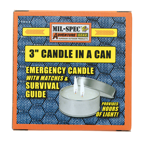 Mil-Spec 3" Candle in a Can