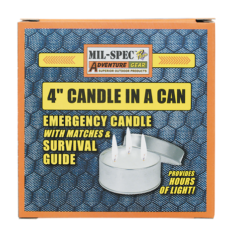 Mil-Spec 4" Candle in a Can