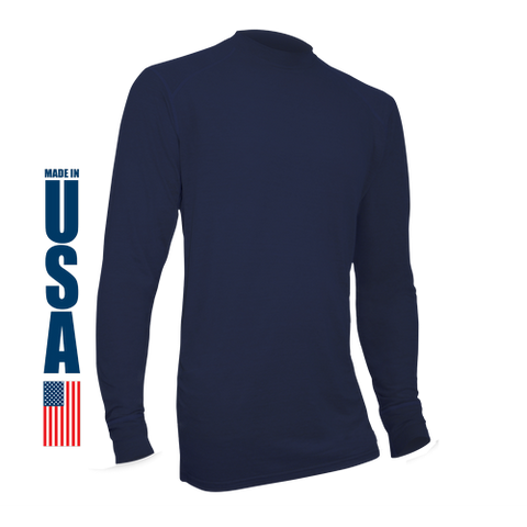 FR Phase 1 Men's LS Crew w-Strong-High Neck