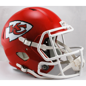 Kansas City Chiefs Replica Speed Football Helmet