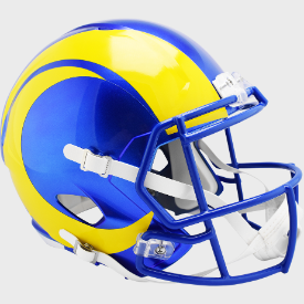 St. Louis Rams Replica Speed Football Helmet