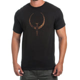 Quake Emblem Black T-Shirt