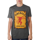 Fireball Label Charcoal Heather T-Shirt