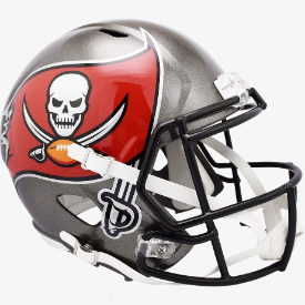 Tampa Bay Buccaneers Replica Speed Football Helmet