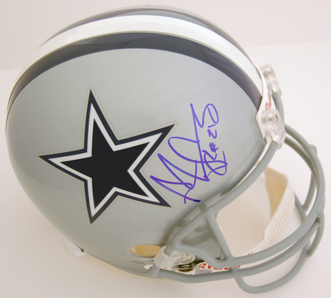 Adam Pacman Jones Dallas Cowboys Autographed Full Size Replica Helmet