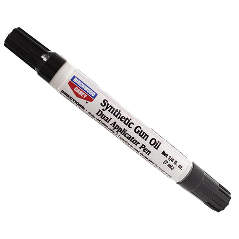 Synthetic Gun Oil Pen Dual Applicator