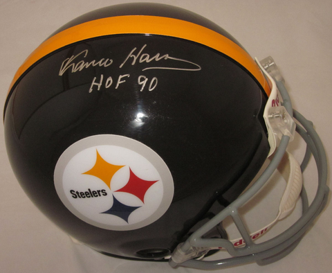 Franco Harris Pittsburgh Steelers Autographed Full Size Replica Helmet