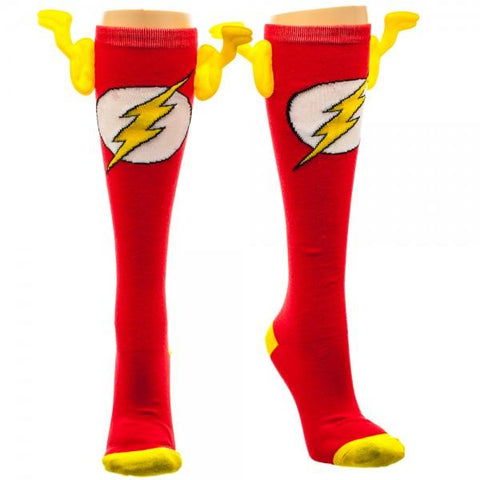 DC Comics Flash Juniors Knee High Socks with Wings