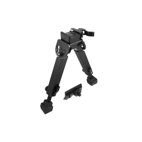 Rubber Armored QD Bipod, Height 6.0"-8.5"