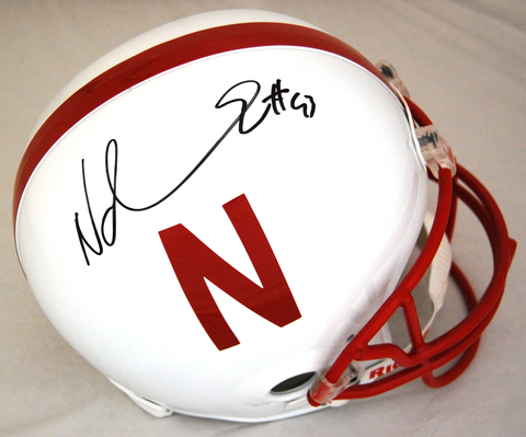 Ndamukong Suh Nebraska Cornhuskers Autographed Full Size Replica Helmet