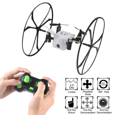 Mini Drone Helic Max Sky Walker 1340 2.4GHz 4CH Fly Ball RC Quadcopter 3D Flip Roller Headless Drone with camera RC toy
