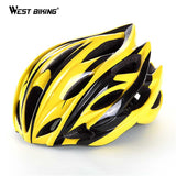 WEST BIKING Cycling Men's Women's Helmet EPS Ultralight MTB Mountain Bike Helmet Comfort Safety Cycle Bicycle Helmet