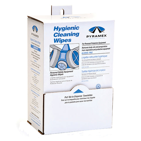 Box with 100 Alcohol Free Hygenic Wipes