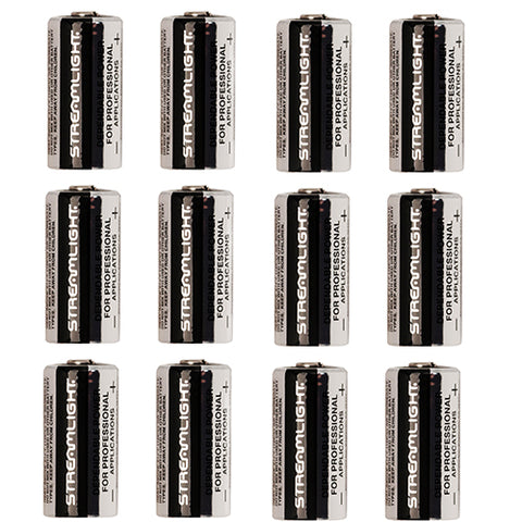 Lithium Batteries 12 pack, CR123A